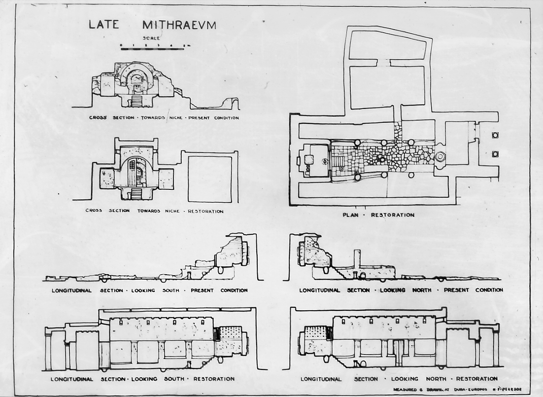 Drawings of the Late Mithraeum